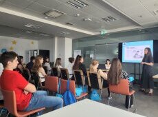 UBB welcomed students at a summer internship event, in partnership with leading high schools in Sofia city